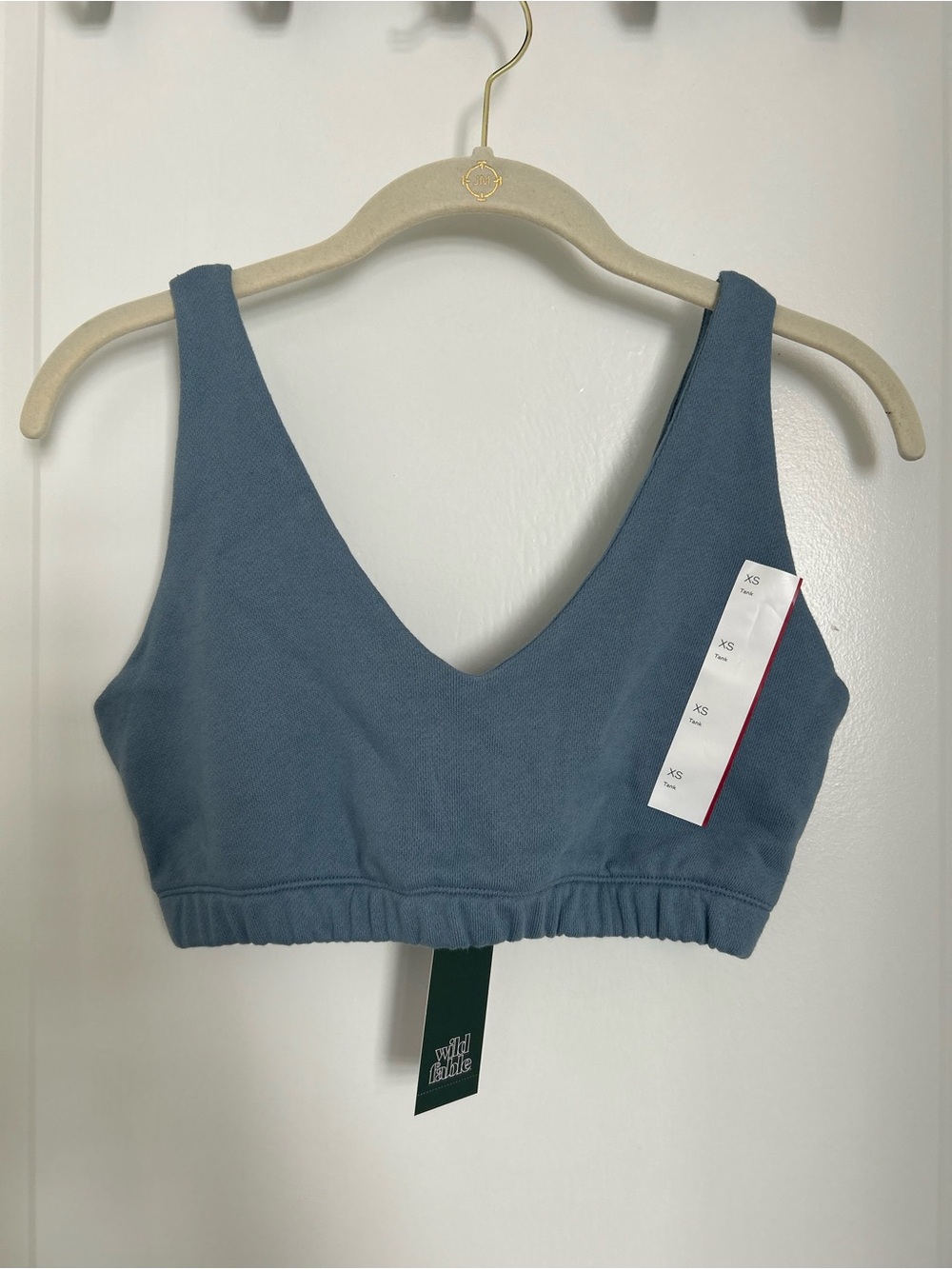 NWT Wild Fable Slate Blue Bralette Top Size XS